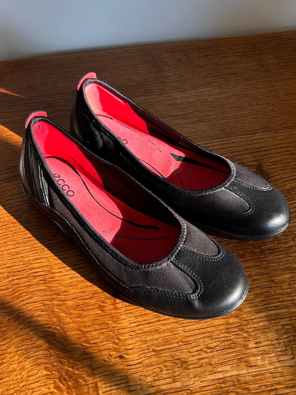 ECCO BIOM LITE BALLERINA FLATS US 9